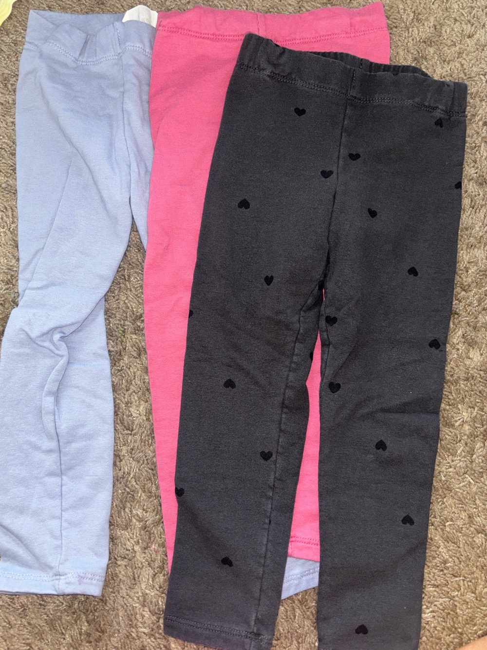 3 pack - H&M adjustable waist Leggings - 4T
